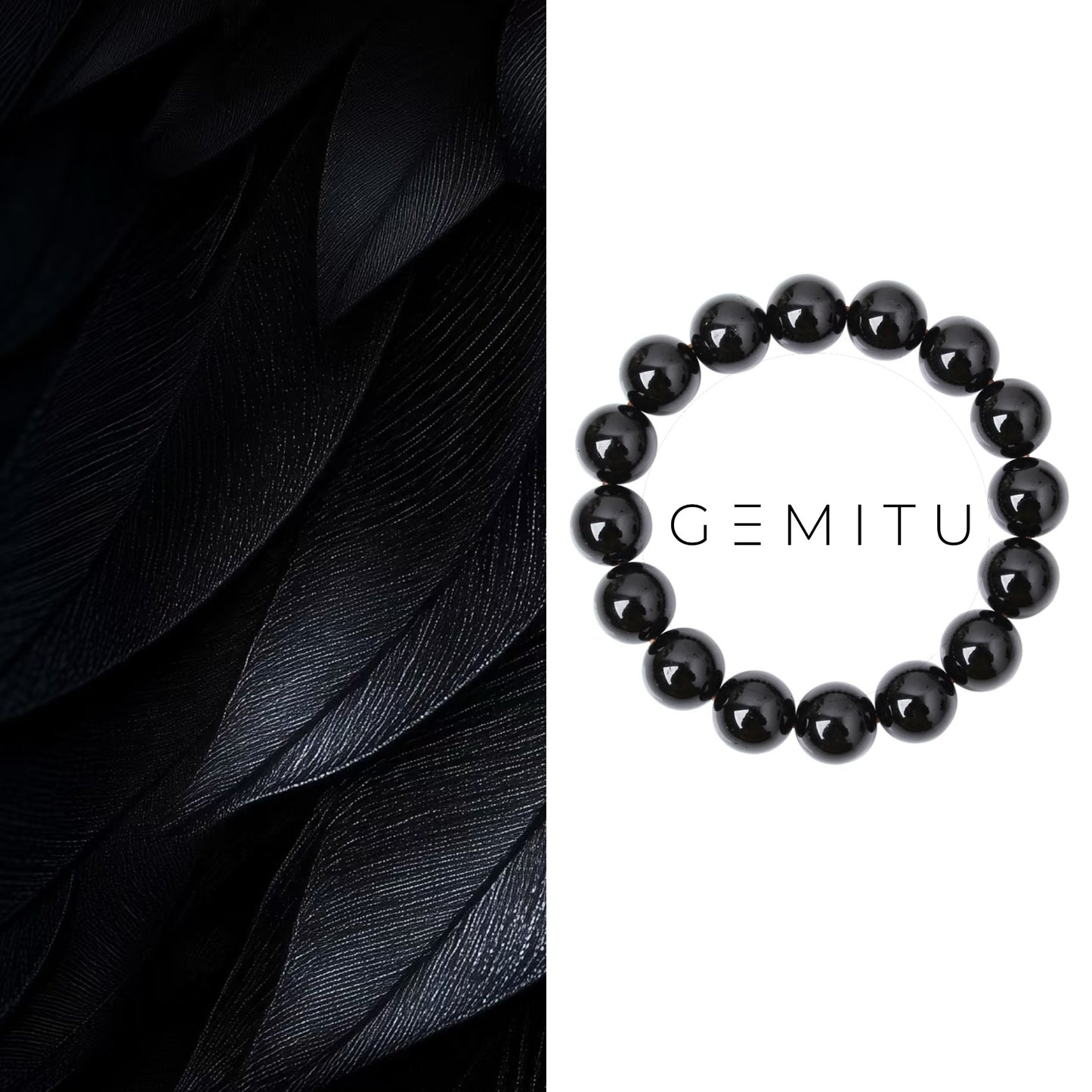 Guardian Charm - Natural Black Tourmaline Bracelet