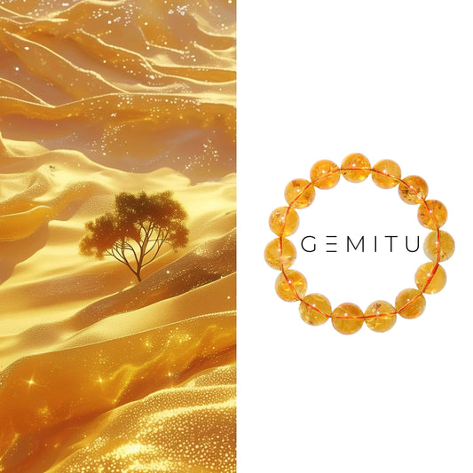 Abundance and Joy - Natural Citrine Bracelet