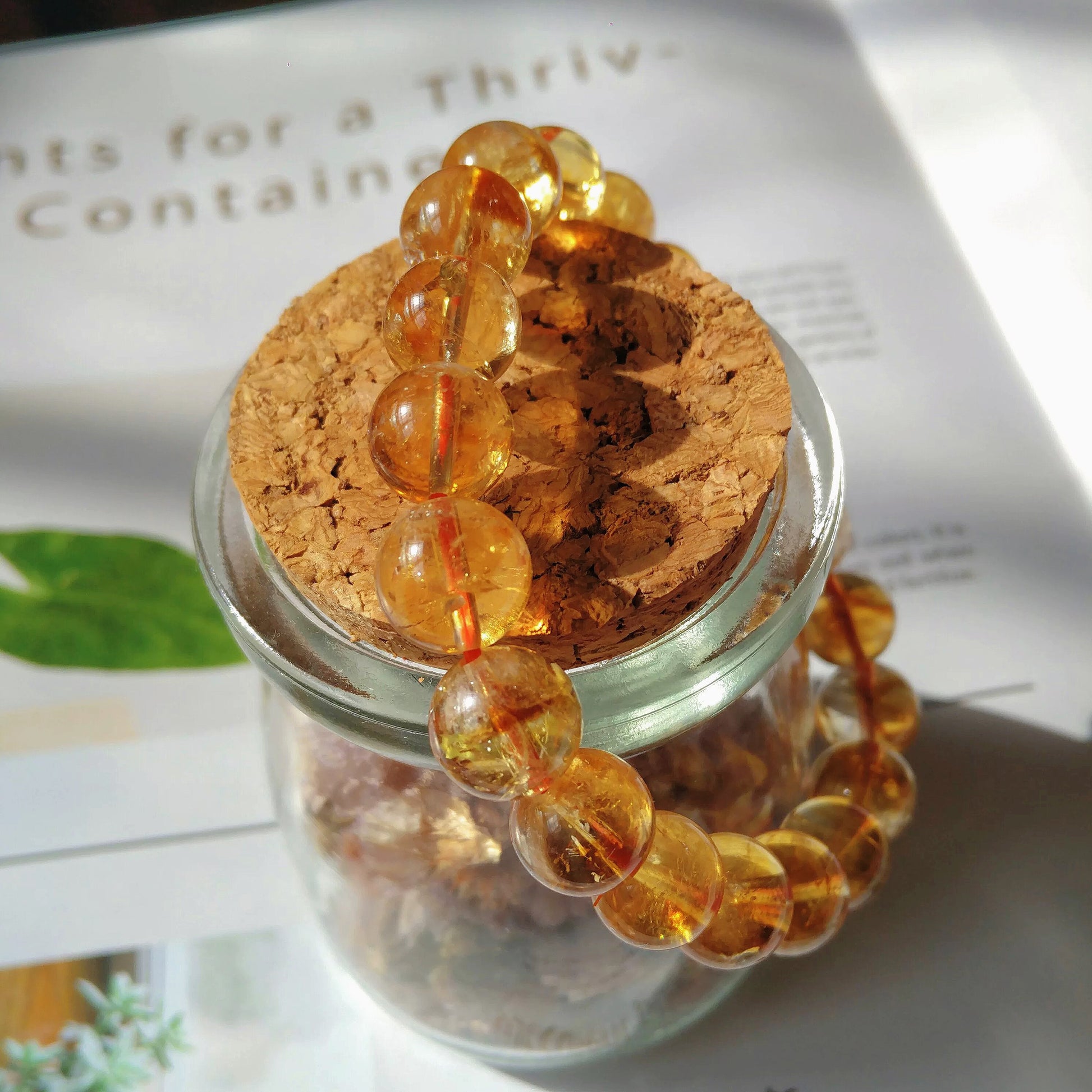 Abundance and Joy - Natural Citrine Bracelet