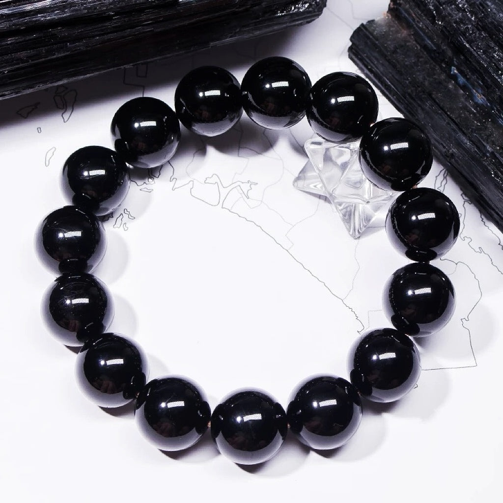 Guardian Charm - Natural Black Tourmaline Bracelet